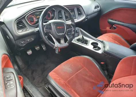 2016 Dodge Challenger Srt Hellcat z USA, uszkodzony, nr VIN 2C3CDZC91GH217440